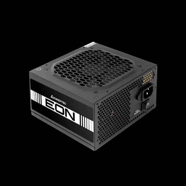 SURSA Chieftec "EON", 500W, certificare 80 Plus, non-modular, fan 120mm, negru, "ZPU-500S" — miniatură