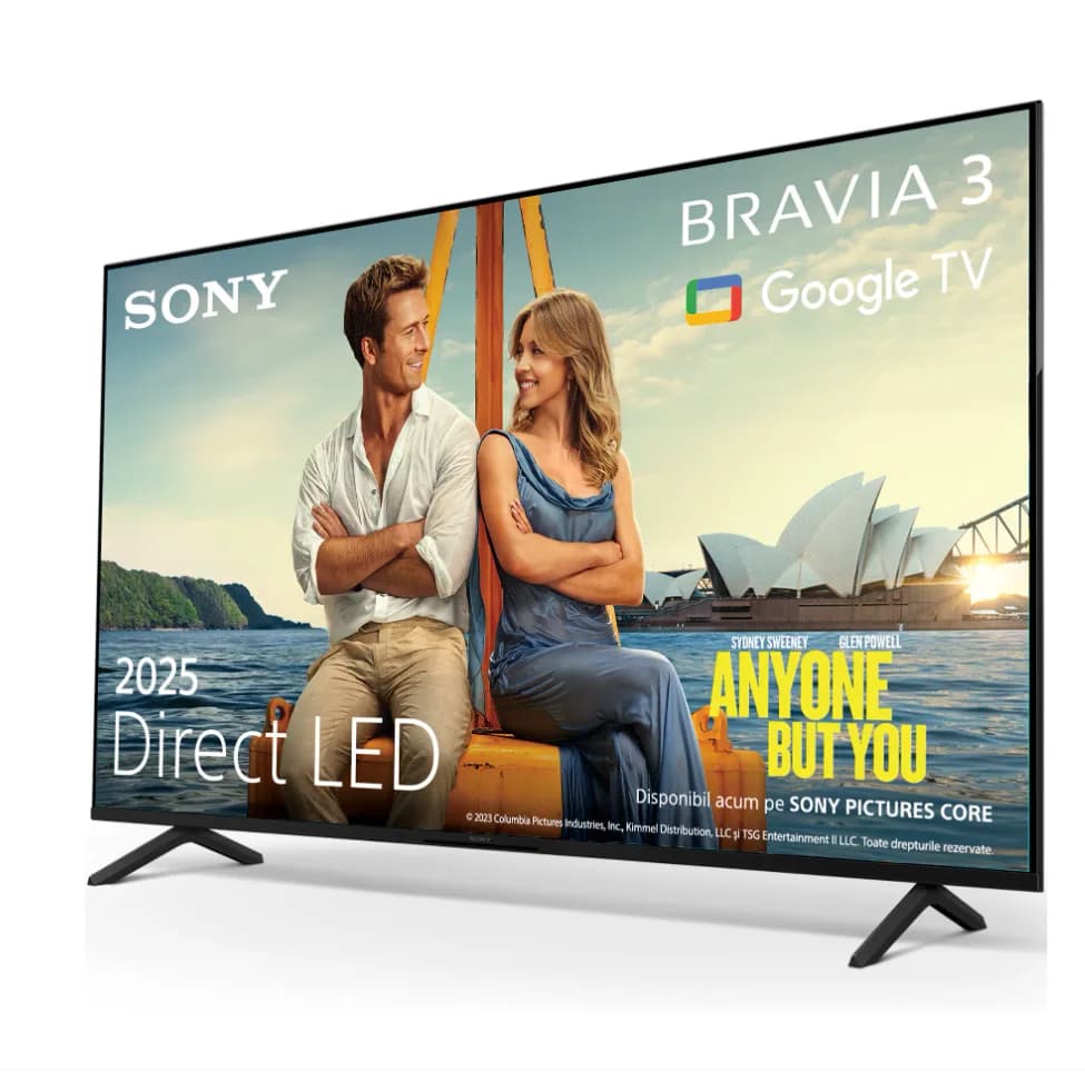 Televizor Sony BRAVIA 3 LED 75S39, 189 cm, Smart Google TV, 4K, Clasa E — miniatură