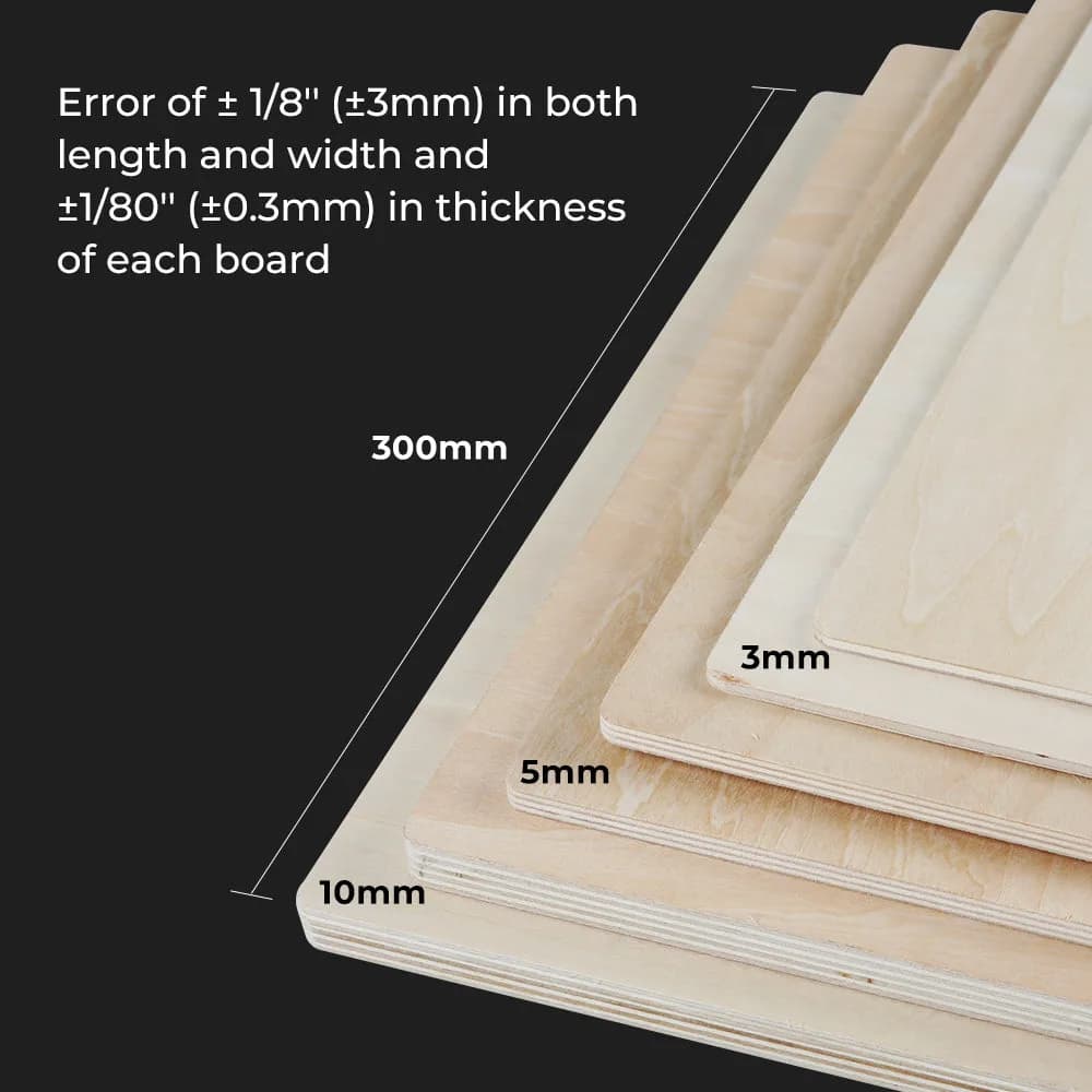 Accesoriu imprimantă 3D Creality Wooden board combination Pack (4007010141) — miniatură