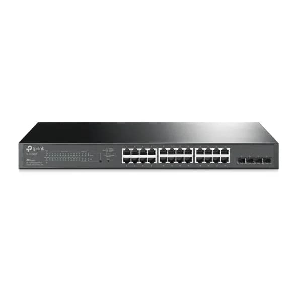 Switch TP-Link " TL-SG2428P " 24 Porturi Gigabit Smart POE+ 250W, 4 x SFP, "SG2428P" — miniatură