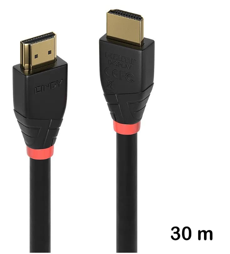 Cablu HDMI Active 10.2G de 30 m, Lindy 41075