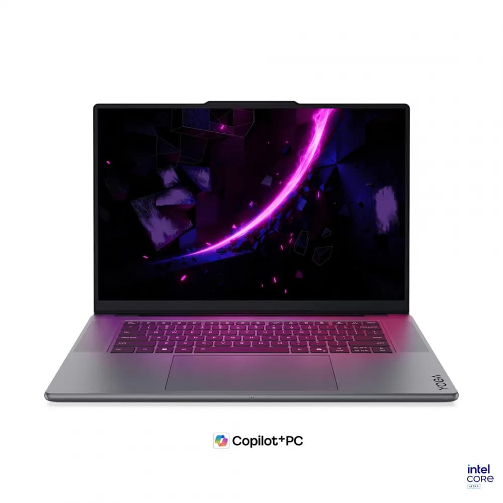 Laptop Consumer Lenovo Yoga Pro 9 16IPH11, cu procesor Intel Core Ultra 9 386H, 16'' OLED, 32 GB LPDDR5x, 1 TB, NVIDIA GeForce RTX 5060, 8GB GDDR7, Windows 11 Pro