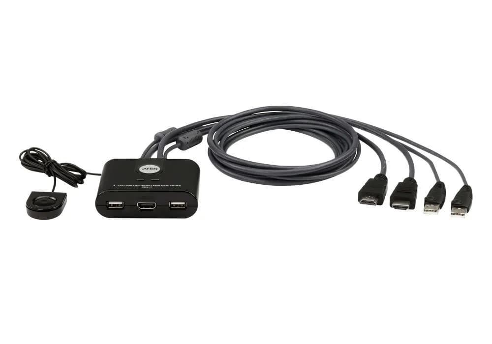 NET SWITCH KVM USB HDMI 2PORT/FHD CS22HF-AT ATEN "CS22HF-AT"