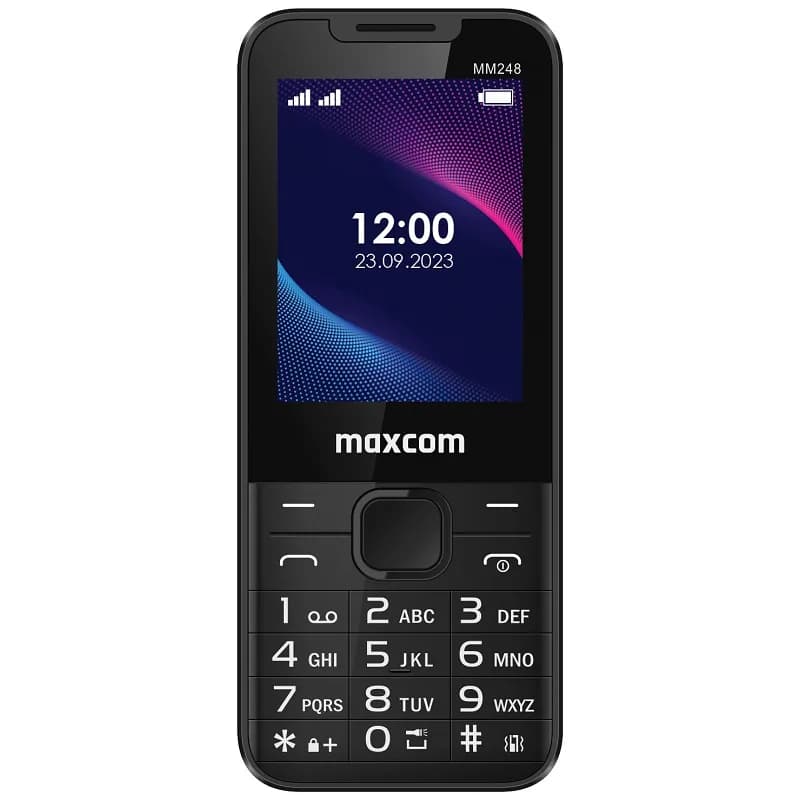 Telefon mobil MM248 4G Dual SIM 2.4" Black MM248 "MM248 BLACK"