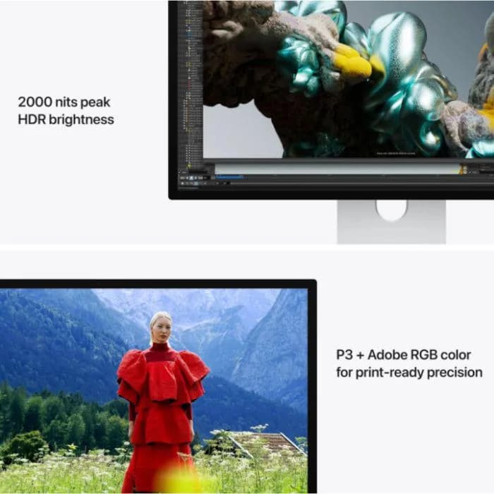 Apple Studio Display XDR - 27" Retina 5K - Nano-Texture Glass with Tilt and Height - Adjustable Stand — miniatură
