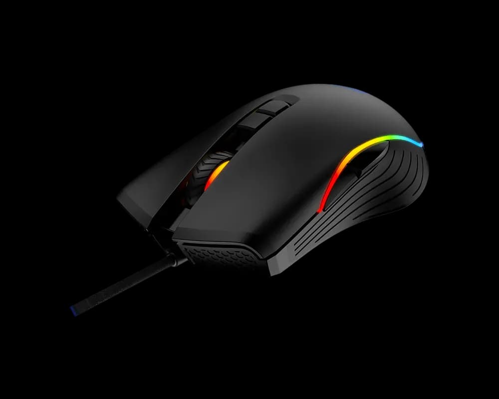 MSI Mouse Gaming FORGE GM300, RGB, 7200 DPI, USB 2.0, Negru "FORGE GM300" — miniatură