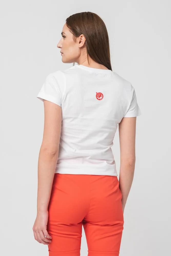 TSHIRT CASUAL F DOAMNA CU... WHITE-M — miniatură