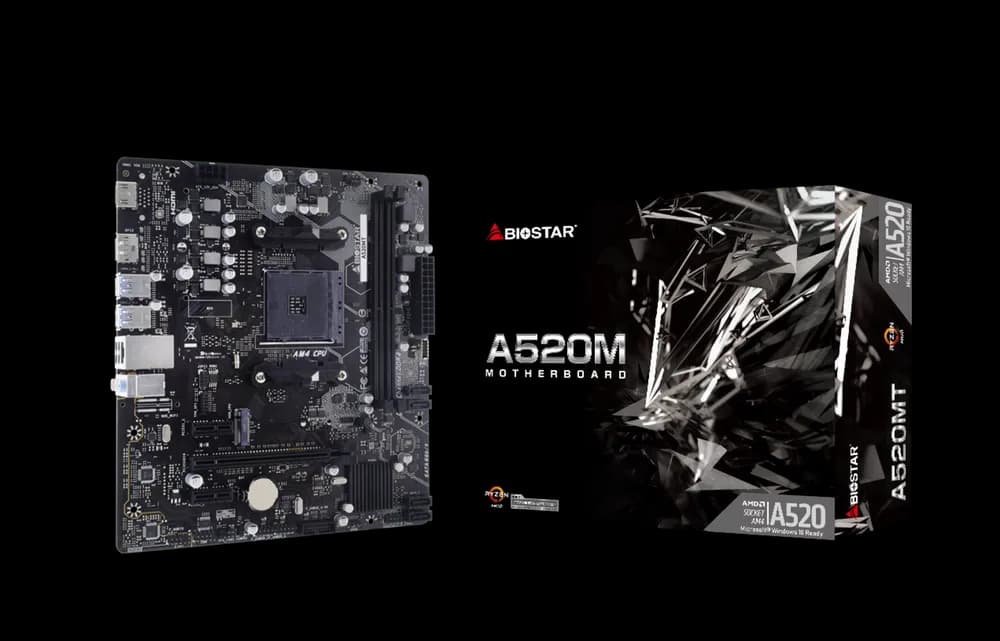 Placa de baza A520MT - (A520,AM4,mATX,DDR4) "A520MT" — miniatură