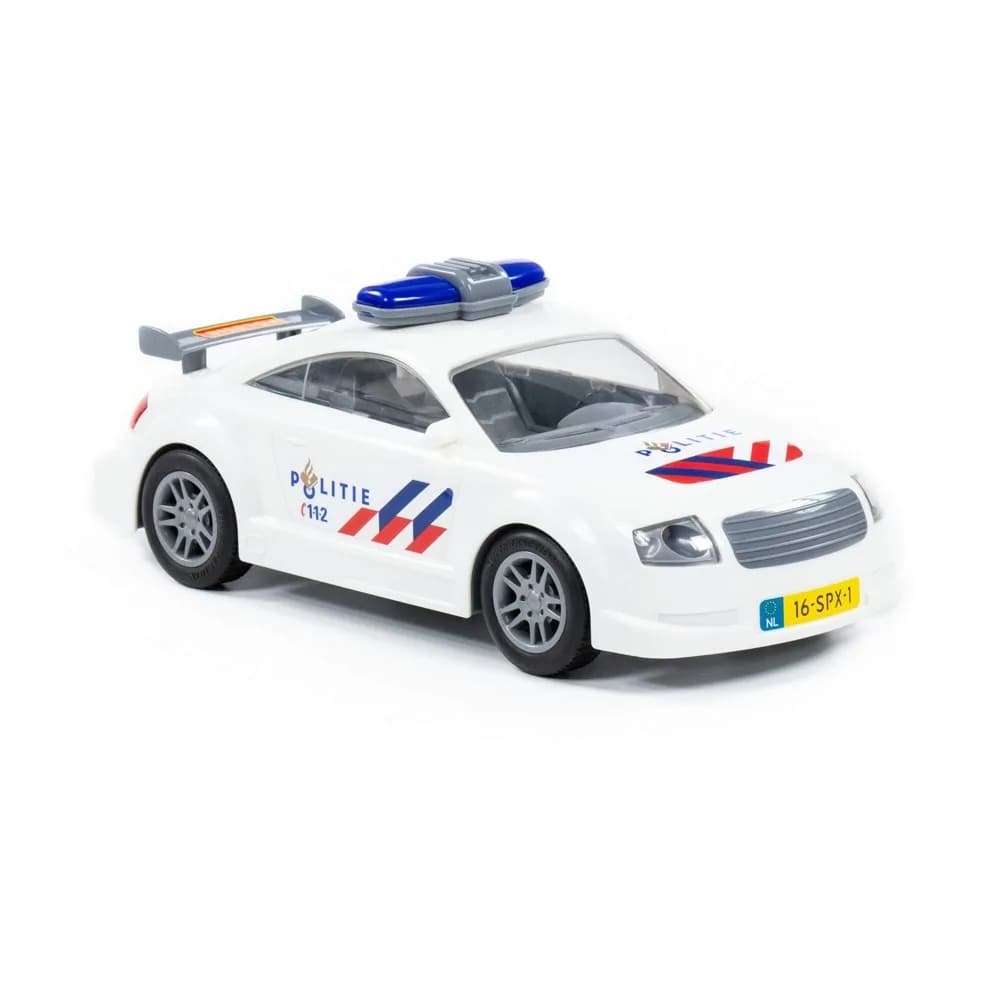 Masinuta politie, cu frictiune, 26.8x11.5x10 cm, Polesie — miniatură
