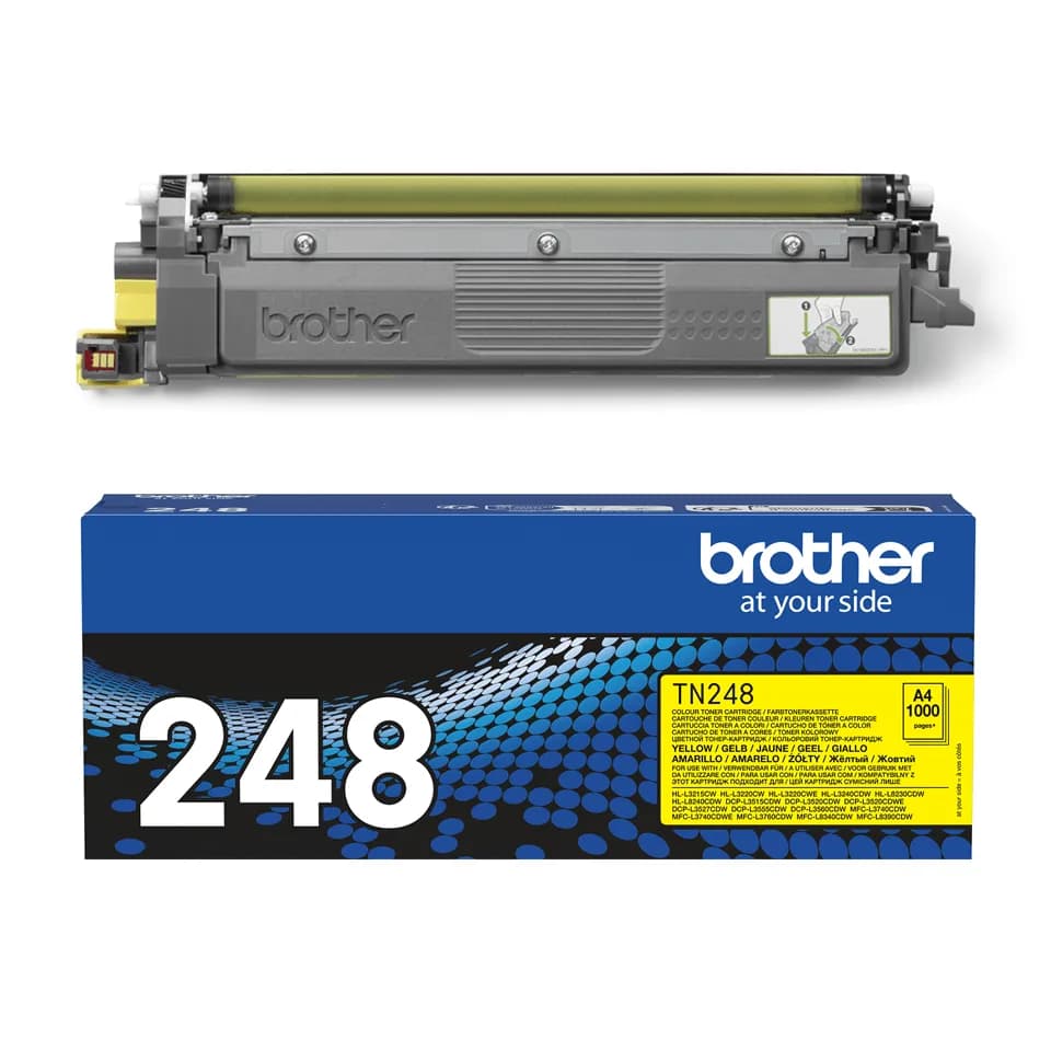 Toner Original Brother Yellow, TN249Y, pentru HL-L8230|HL-L8240|MFC-L8340|MFC-L8390, 4K"TN249Y"