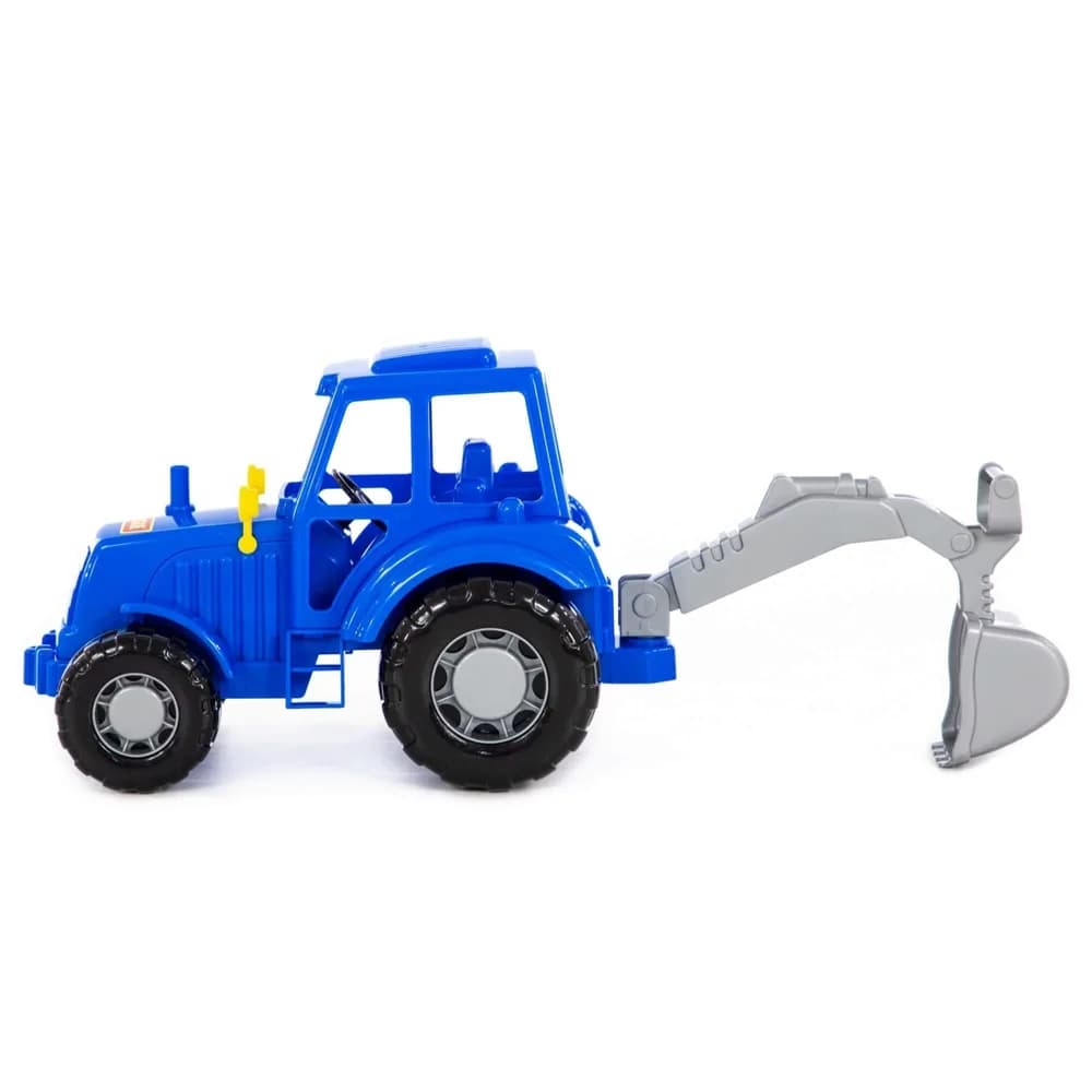 Tractor-excavator - Altay, 28.5x17x22 cm, Polesie — miniatură