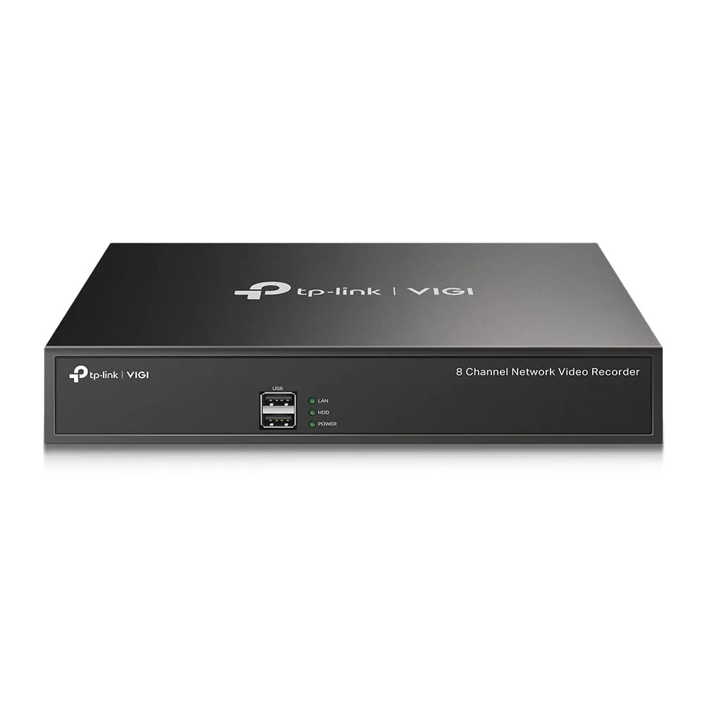 NVR TP-Link VIGI, 8 canale, capacitate max 10 TB, porturi HDMI | VGA | Retea RJ45 | 2 x USB 2.0, "VIGI NVR1008H"