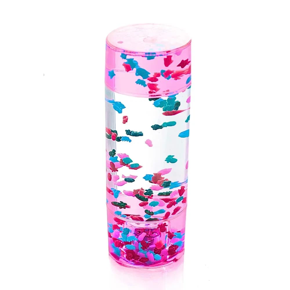 Mini acvarii luminoase cu peștișori – 3 culori asortate — miniatură