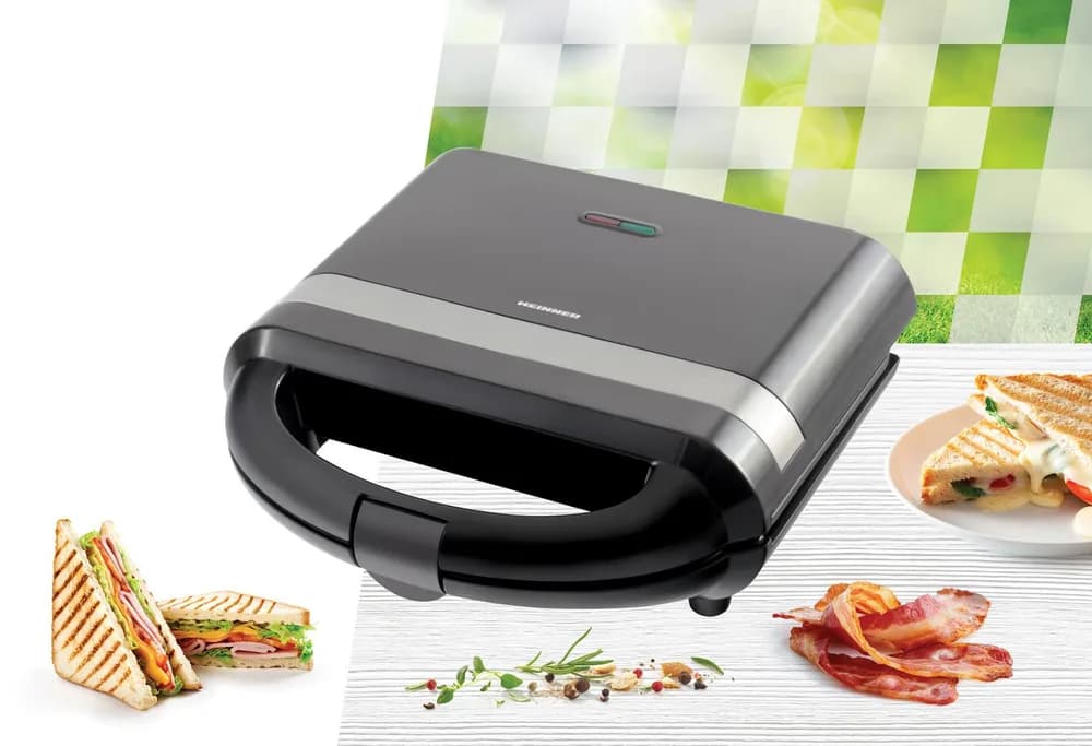 SANDWICH MAKER HEINNER SM-H700BK — miniatură