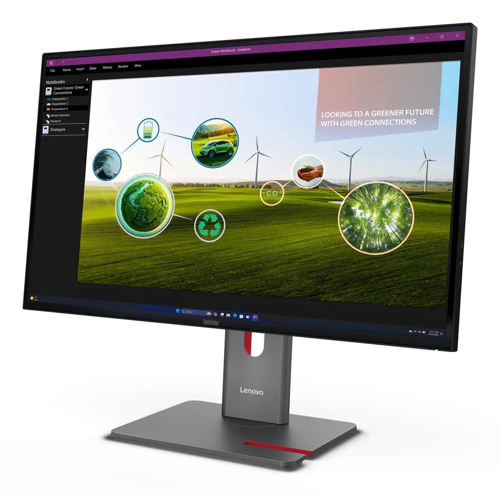 MONITOR LCD 27" P27Q-40/64A7GAT6EU LENOVO "64A7GAT6EU" — miniatură