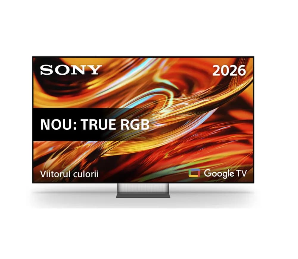 Televizor Sony BRAVIA XR 7 II True RGB LED 55XR75M2, 139 cm, Smart Google TV, 4K Ultra HD, 120Hz, Clasa E (Model 2026)