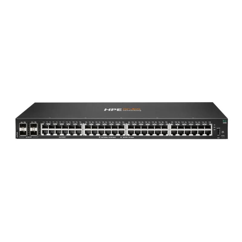 HPE Aruba Networking CX 6100 48G 4SFP+ Switch — miniatură