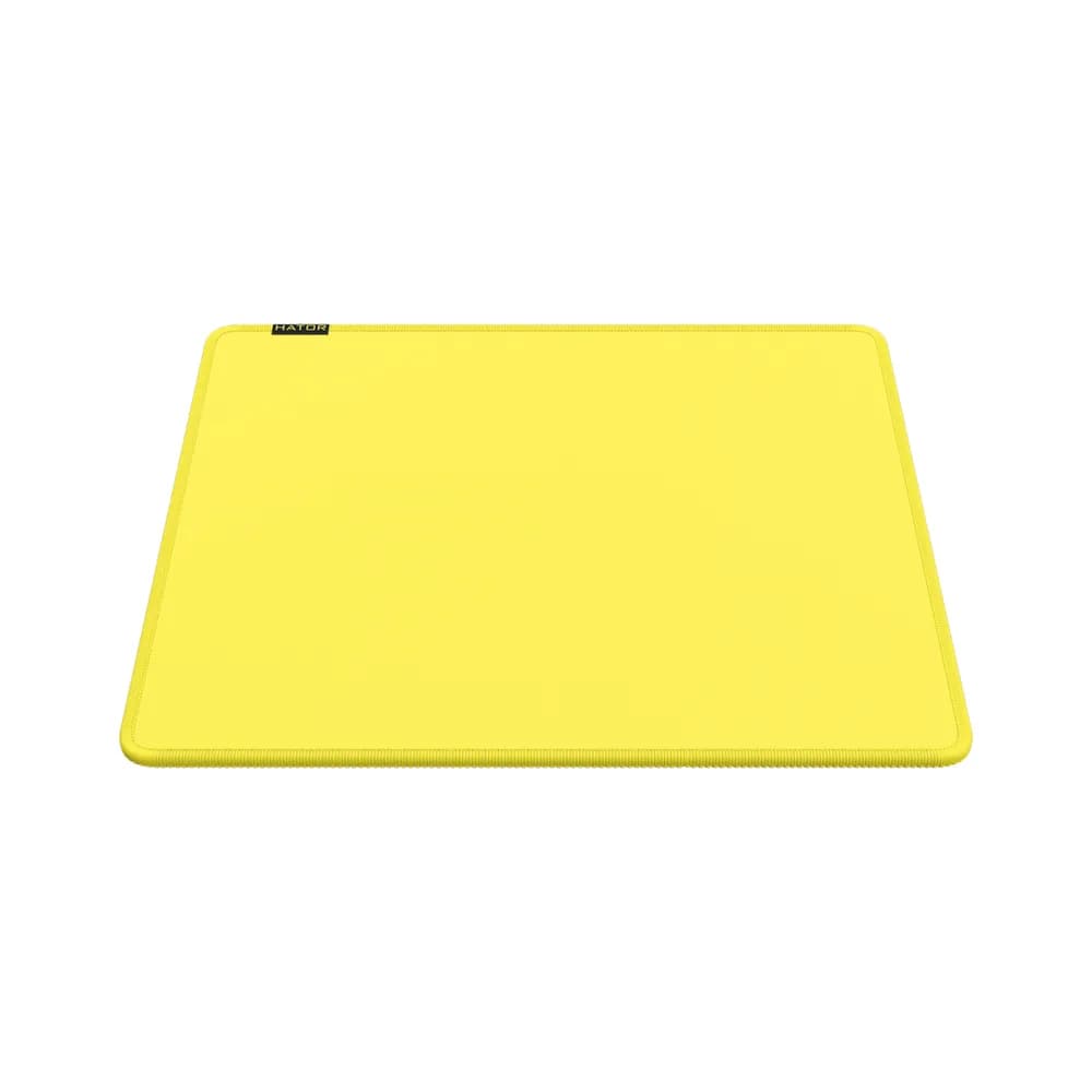 Mousepad Gaming HATOR Tonn EVO M, 360 x 300 mm, Galben