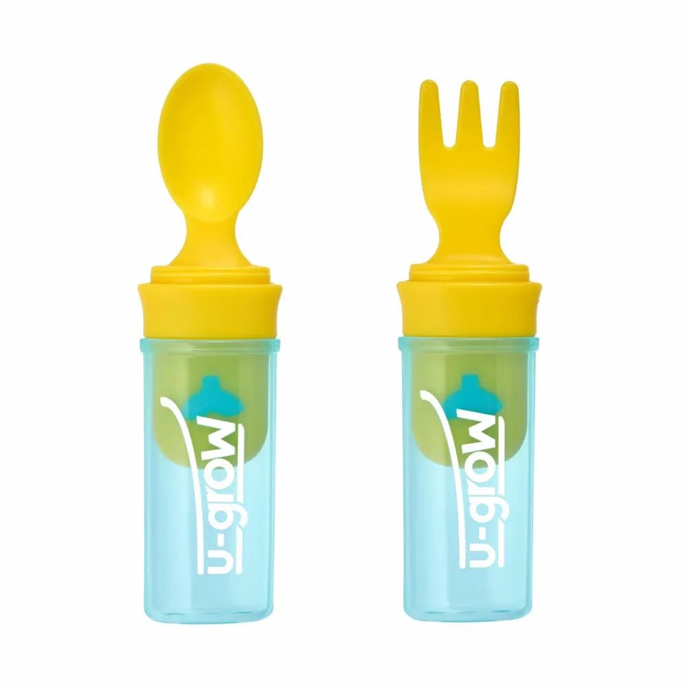 Set portabil lingurita si furculita A-1301, U-Grow — miniatură