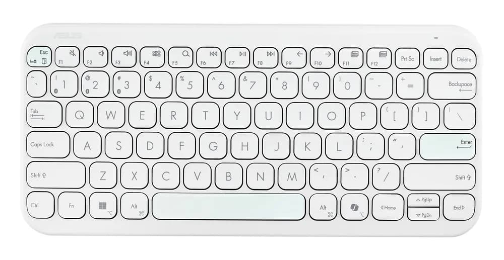 ASUS KW100 KEYBOARD WHITE "90XB0880-BKB4F0"