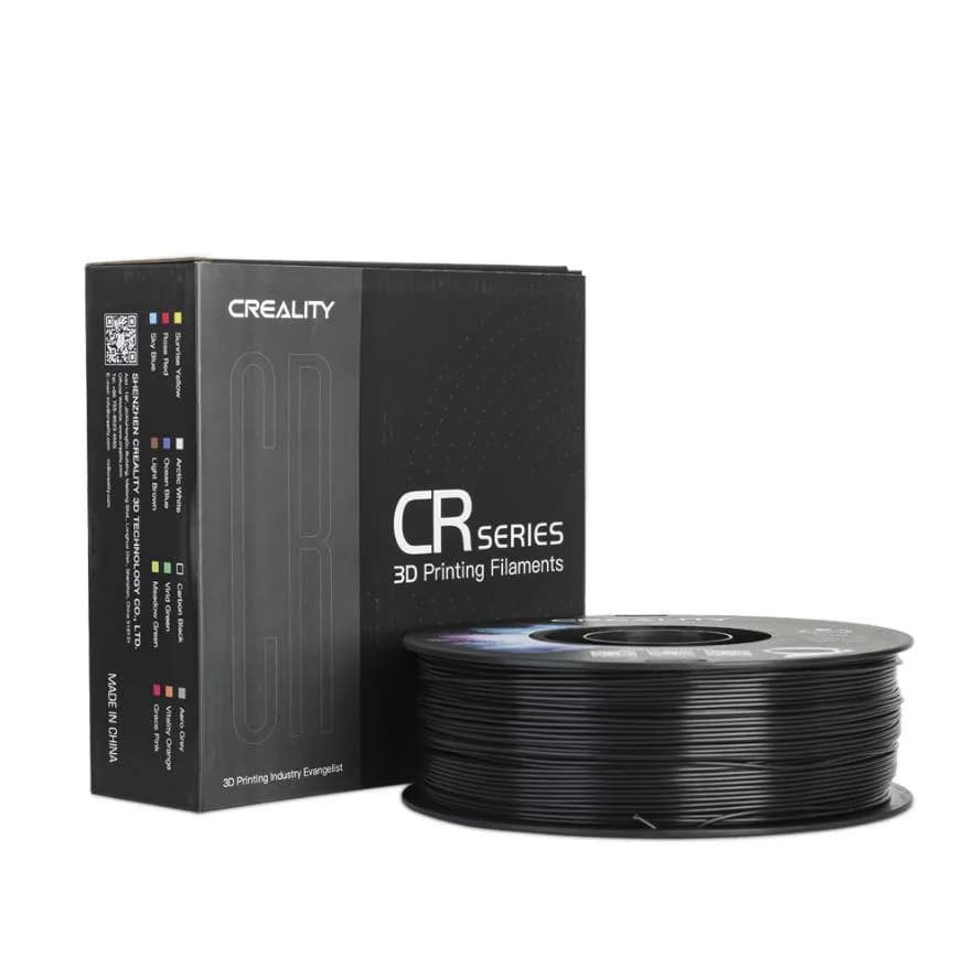 CREALITY CR-ABS 3D Printer Filament, Black, temperatura printare: 220-260, Diametru Filament: 1.75mm, rezistenta la tractiune: 43MPa,diametru suport filament: 200mm, NON-Toxic, Utilizare: pana la 6 luni de la deschiderea ambalajului. — miniatură