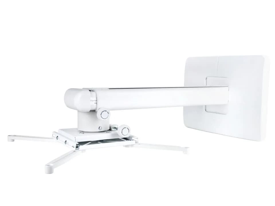 Suport videoproiector perete Multibrackets MB-9833, reglabil 300mm-700mm, max.25kg, alb