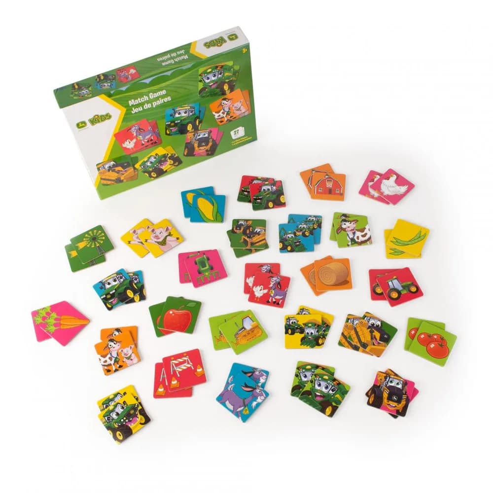 JOC DE POTRIVIRE, 54 DE PIESE, JOHN DEERE — miniatură