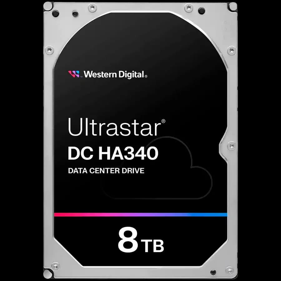 HDD Server WD Ultrastar DC HA340 8TB 512e SE, 3.5"", 256MB, 7200 RPM, SATA, SKU: 0B47078 "WUS721208BLE6L4"