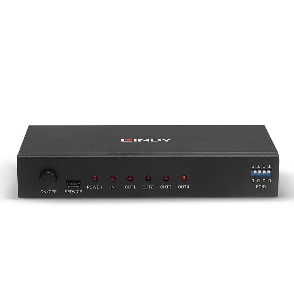 Splitter HDMI 10.2G cu 4 porturi, Lindy 38159