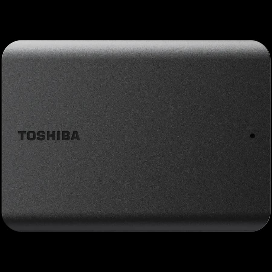 HDD Extern TOSHIBA CANVIO Basics Exclusive 4TB, 2.5", USB 3.2 Gen1 (5Gbit/s), Black, pouch, 217.5g "HDTB540MK3CA"