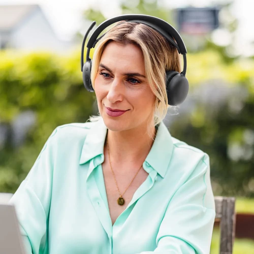 LOGITECH HEADSET - Zone Wireless 2 ES - GRAPHITE - BT/CORDED - EMEA28i-935 "981-001503" — miniatură
