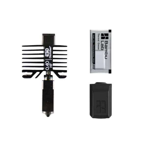 Hotend E3D High Flow ObXidian pentru Bambu Lab X1/P1 Series (BAMBU-HF-OBX-MO-0600-SPK)