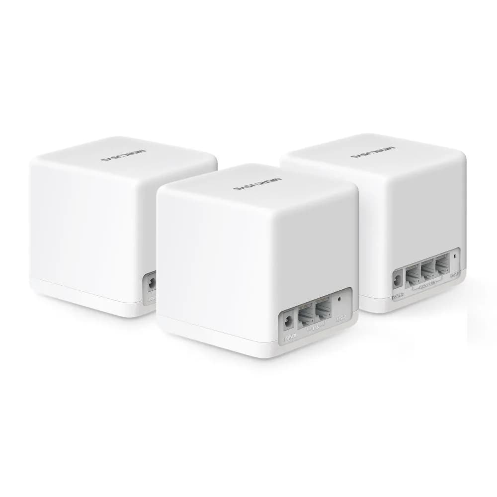 Router wireless MERCUSYS Halo H60X, WIFI 6, Mesh, Dual Band — miniatură