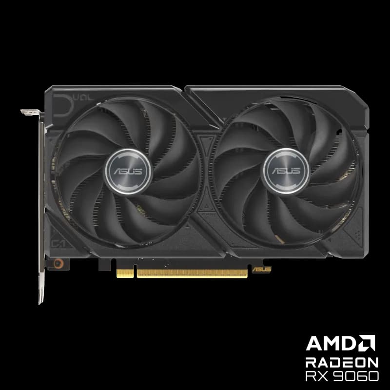 Placa video ASUS Radeon RX 9060, 8GB GDDR6, PCI Express 5.0, 128-bit