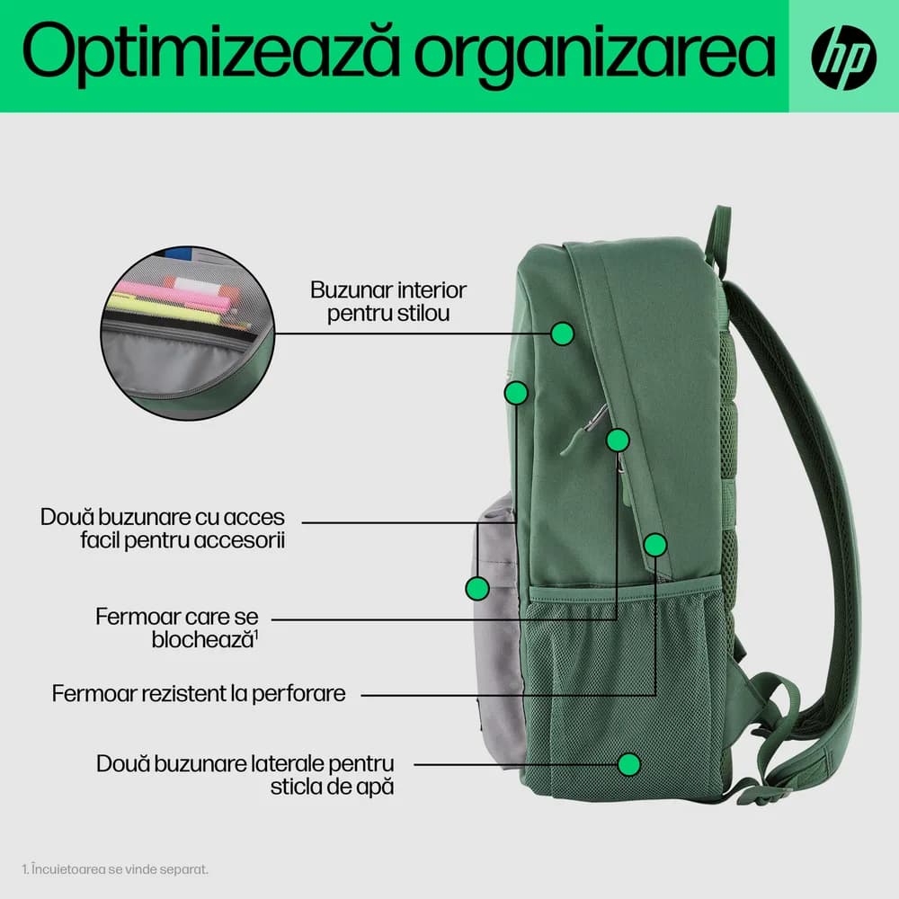 NB BACKPACK CAMPUS 15.6"/7K0E4AA HP "7K0E4AA" — miniatură