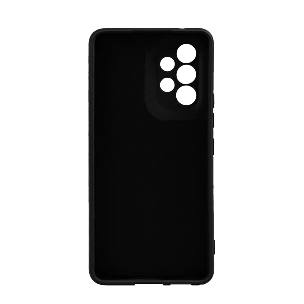 Husa Samsung Galaxy A53 Spacer, negru, grosime 2mm, material flexibil silicon + interior cu microfibra "SPPC-SM-GX-A53-SLK" — miniatură