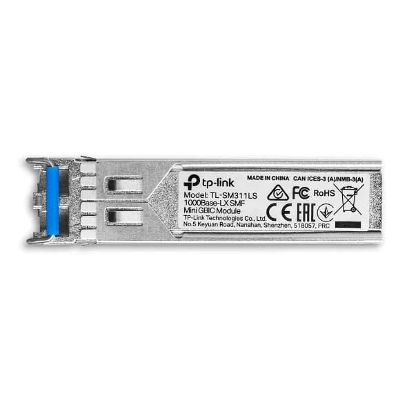 MODUL SFP TP-LINK " TL-SM311LS " MiniGBIC, Single-mode, conector LC, pana la 10km distanta "SM311LS" — miniatură