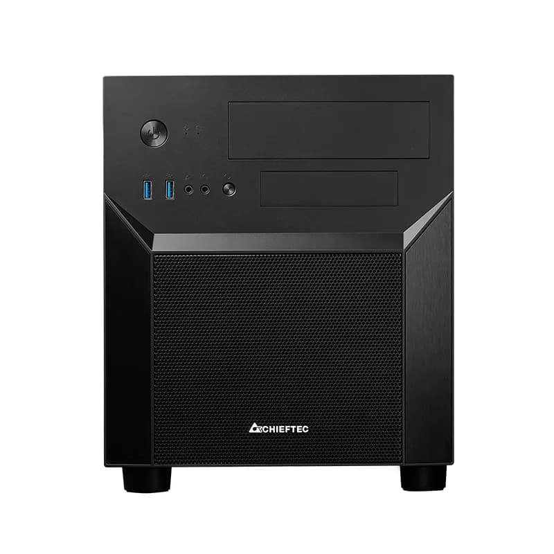 CARCASA CHIEFTEC, Mini Tower, mATX, "GAMING CUBE 02", fara sursa, USB 3.0 x 2, Jack 3.5mm x 2, mesh, "CI-02B-OP" — miniatură