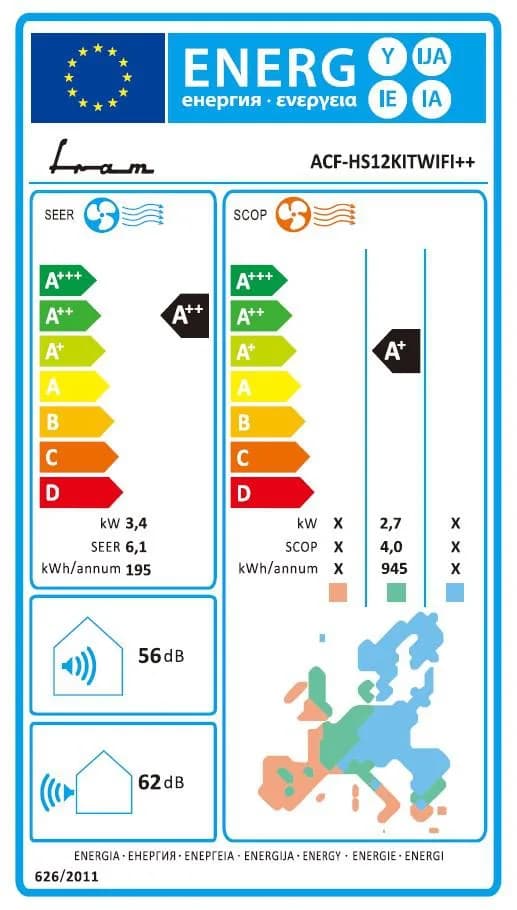 AER CONDITIONAT FRAM ACF-HS12KITWIFI++ — miniatură
