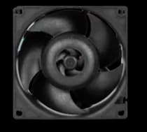 VENTILATOR carcasa Arctic, 80mm, 10000 rpm, dual-bearing, PWM regulated, pachet 4 buc, "ACFAN00291A" — miniatură
