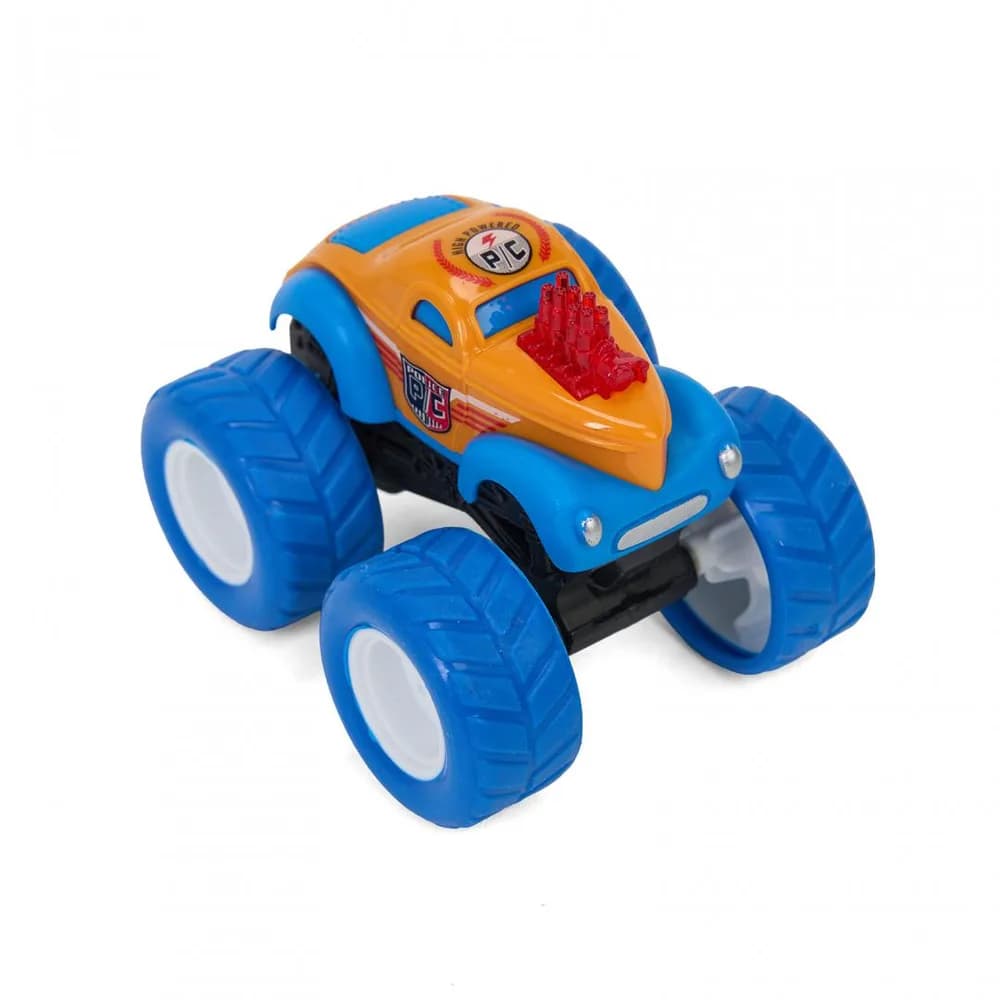 MASINA DE POLITIE, 8.5CM, PORTOCALIE, MOMKI — miniatură