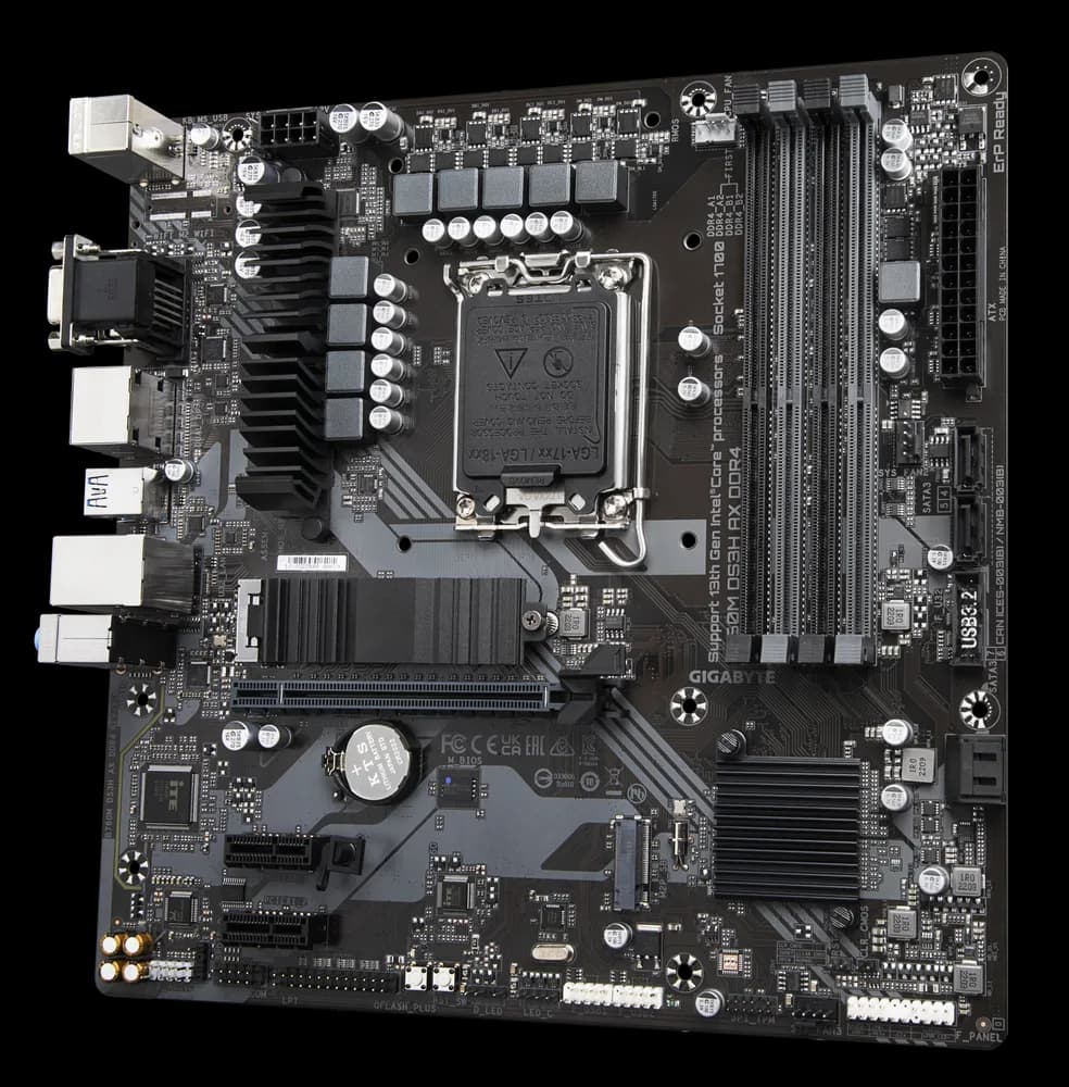 Placa de baza GIGABYTE B760M DS3H DDR4 "B760M DS3H DDR4" — miniatură
