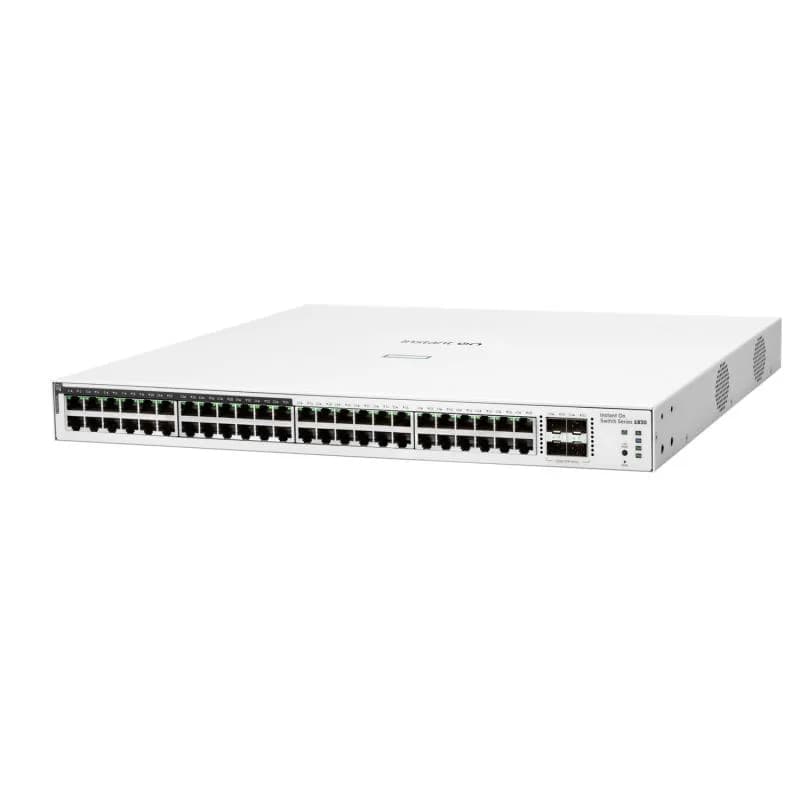 HPE Networking Instant On Switch 48p Gigabit CL4 PoE 4p SFP 370W 1830 — miniatură