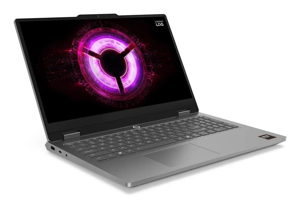 Gaming 15.6 LOQ Essential 15ARP11, FHD IPS 144Hz, Procesor AMD RyzenTM 7 170 (16M Cache, up to 4.75 GHz), 16GB DDR5, 512GB SSD, GeForce RTX 5060 8GB, No OS, Luna Grey "83VA0014RM" — miniatură