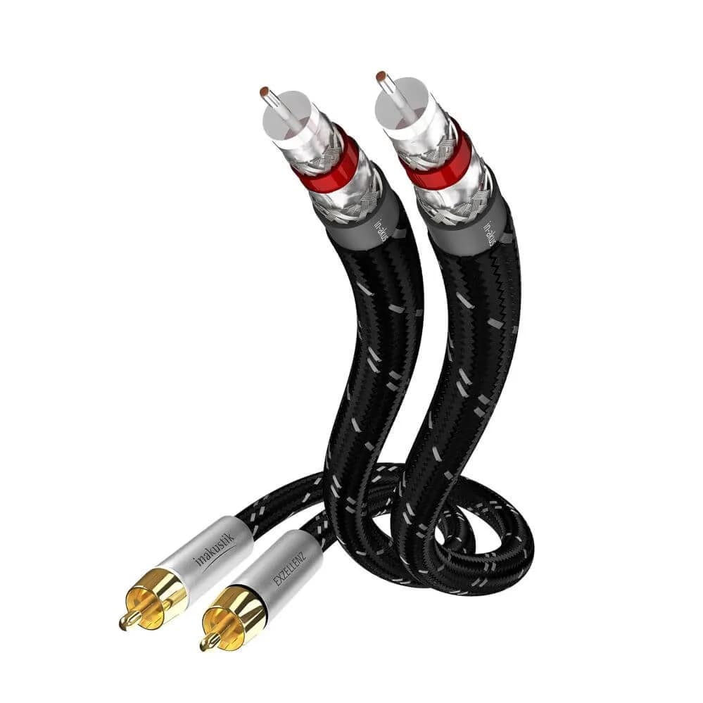 Cablu audio RCA, Inakustik Excellence, 1.5m, 006041015