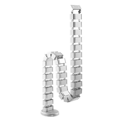 Canal cablu flexibil Blackmount CC10-1, 1300 x 67 x 35 mm, Silver