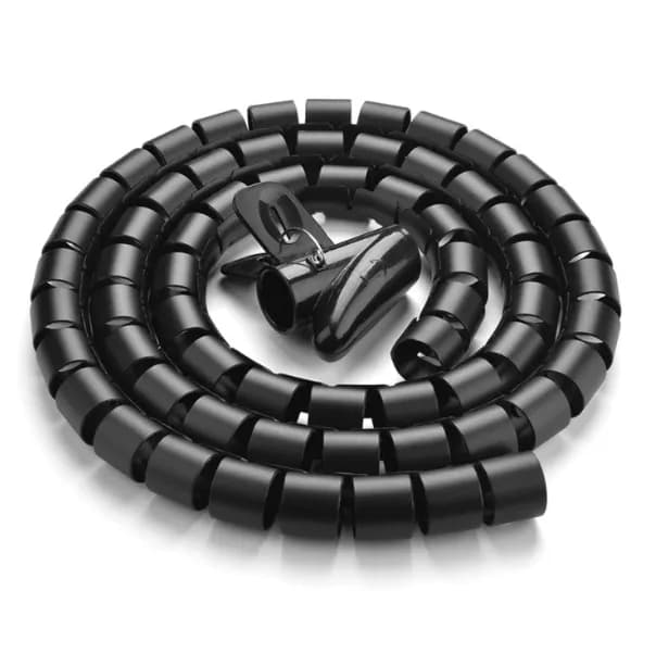 ORGANIZATOR cabluri Ugreen, "LP121" lungime 1.5m, negru "30818" - 6957303838189 — miniatură