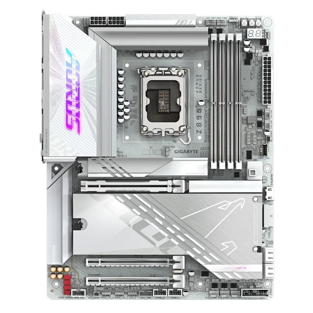 Placa de baza Gigabyte Z890 AORUS PRO ICE, Socket 1851, DDR5, ATX — miniatură