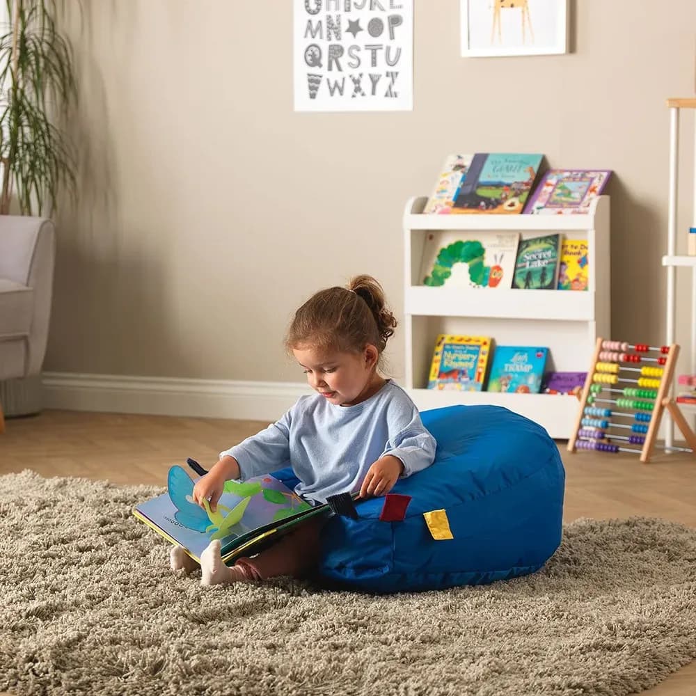 Scaun de suport senzorial cu etichete tactile – 70cm x 50cm x 25cm — miniatură