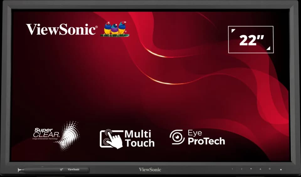 Monitor Consumer ViewSonic TD2223, 22", 1920 x 1080 pixeli, Touchscreen, Black — miniatură